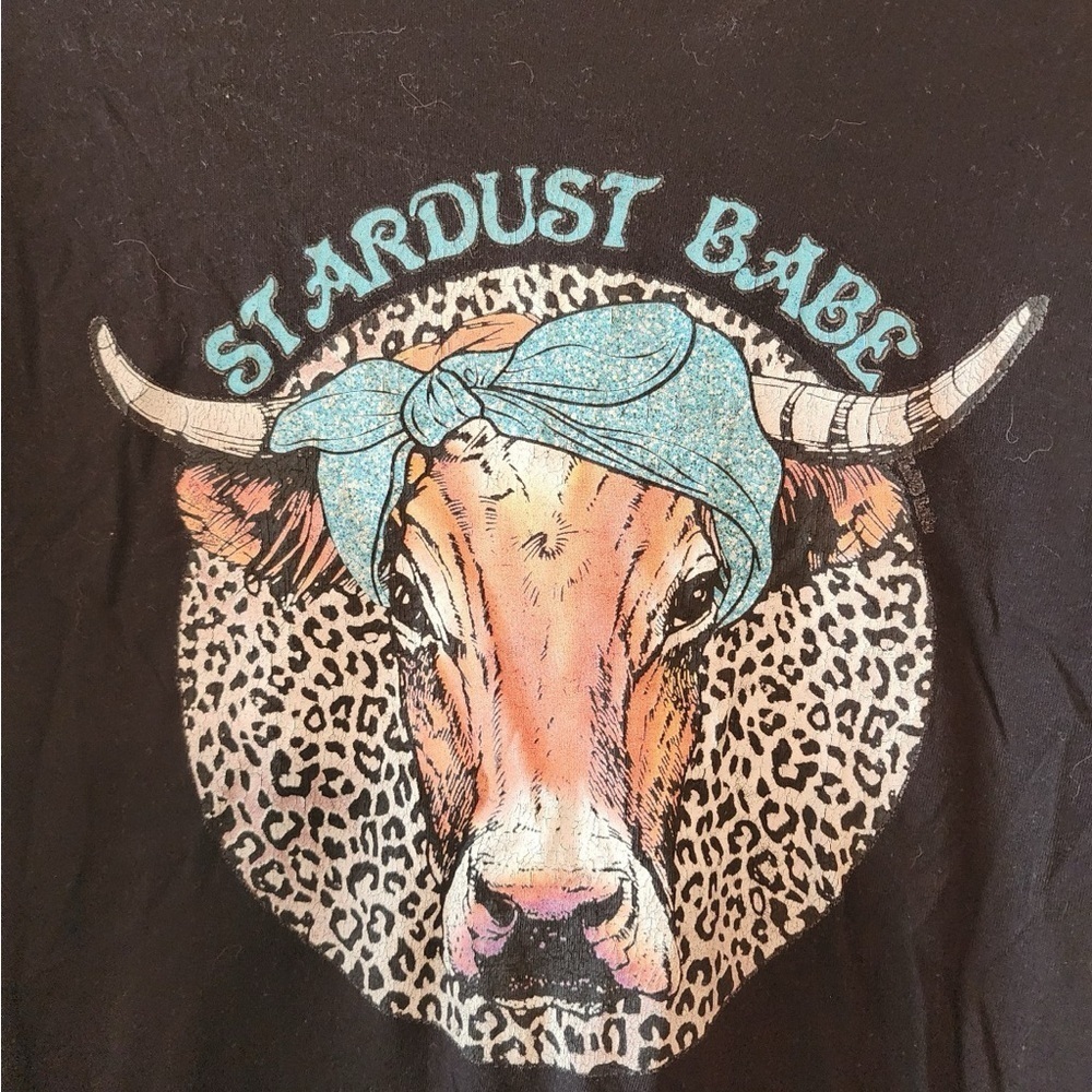 Farming cow t shirt size womens medium - Picture 2 of 5